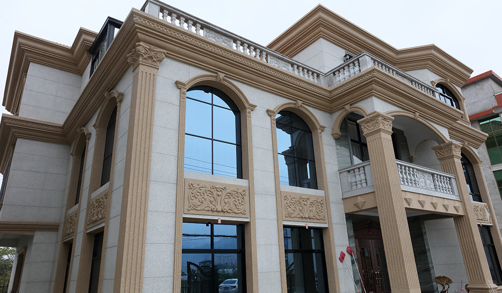 仿石漆工程案例